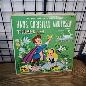 Hans Christian Andersen Thumbelina & The Ugly Duckling LP vinyl
